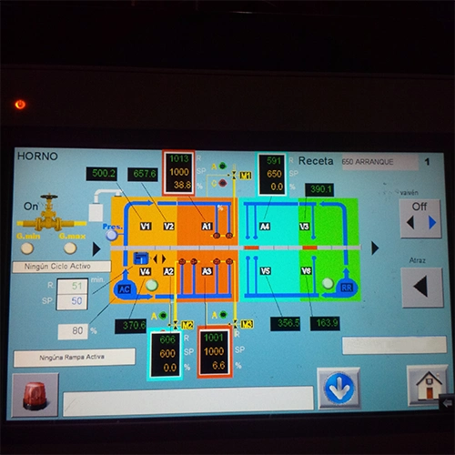 Software di controllo Forno Itek l-LAB42